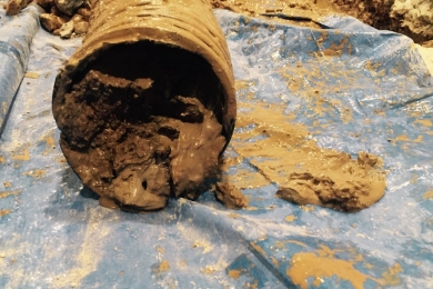 Basement drain tile replacement 0