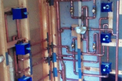 Shower body sprays installation 9